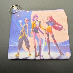 Cute Kawaii Anime Character Coin Purse Wallet Pouch Keychain Holder Bag Kids